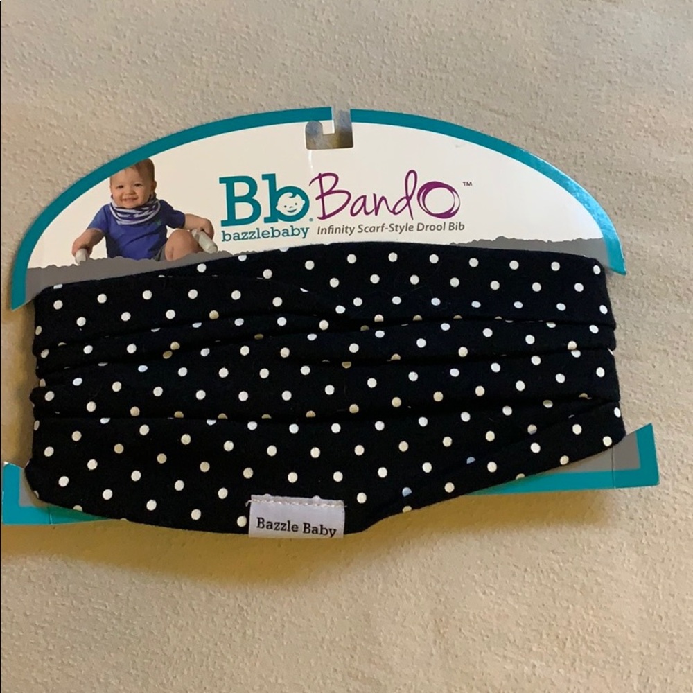Infinity scarf drool bib